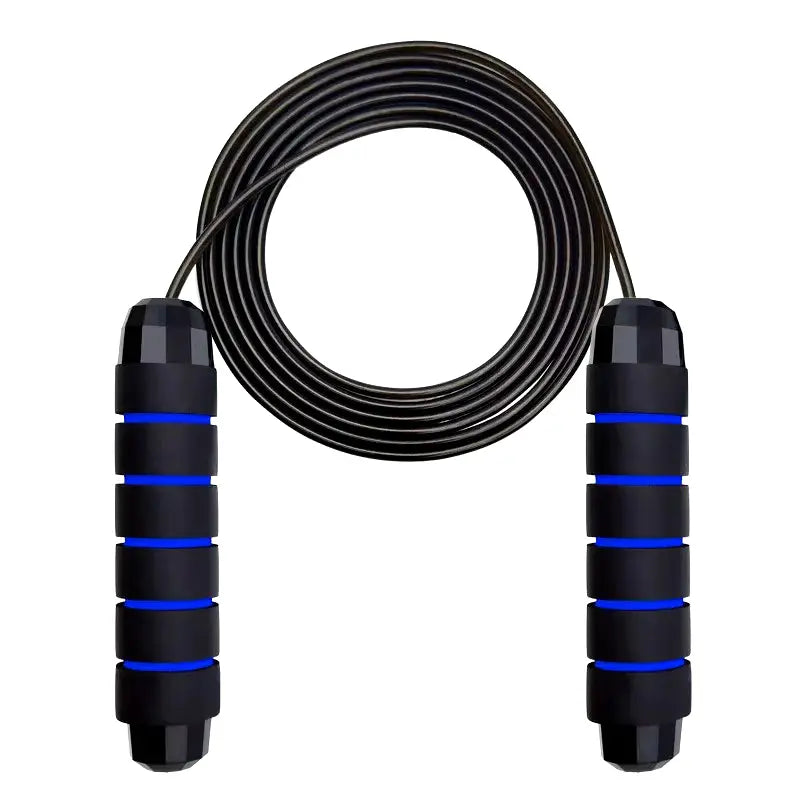 Adjustable Speed Jump Rope with Ball Bearings – Tangle-Free, Foam Handles for Home & Gym Workouts