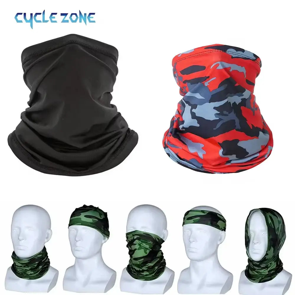 Breathable Multifunctional Face Mask & Neck Gaiter – UV Protection for Cycling, Hiking & Outdoor Sports