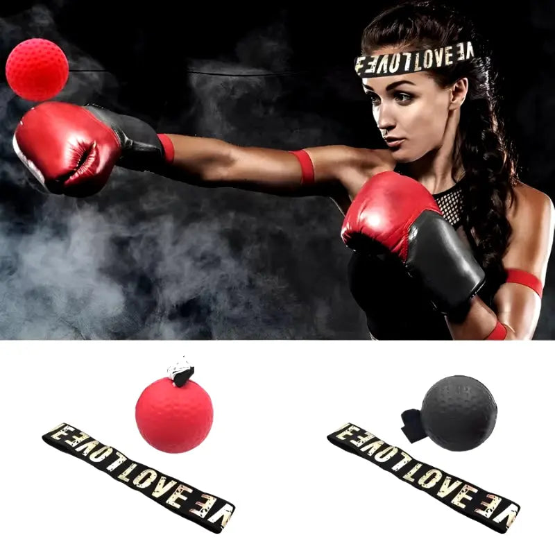 MMA Boxing Reflex Speed Ball – Head-Mounted Punch Training for Hand-Eye Coordination & Fitness