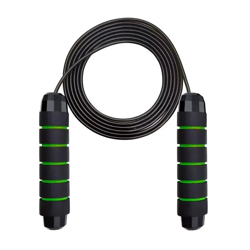 Adjustable Speed Jump Rope with Ball Bearings – Tangle-Free, Foam Handles for Home & Gym Workouts